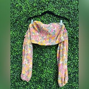 Floral Off-Shoulder Top